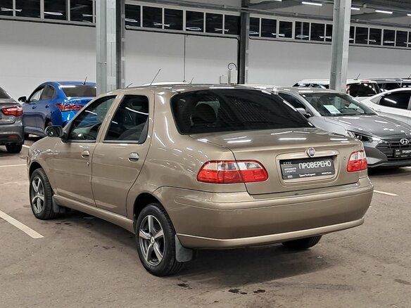 2010 Fiat Albea I Рестайлинг, жёлтый, 355000 рублей - вид 6