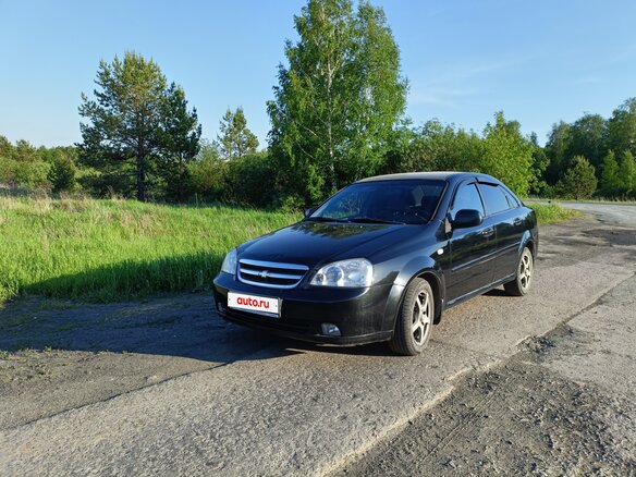 2012 Chevrolet Lacetti I, чёрный, 455000 рублей