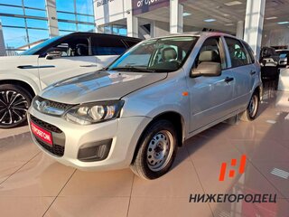 2014 Lada (ВАЗ) Kalina II, серебристый, 366000 рублей, вид 1
