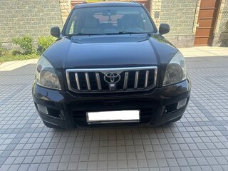 2005 Toyota Land Cruiser Prado 5-speed 120 Series, чёрный, 2150000 рублей, вид 2
