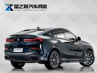 2023 BMW X6 30i III (G06), синий, 7157858 рублей, вид 4