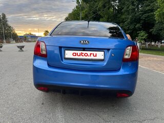 2010 Kia Rio II Рестайлинг, синий, 500000 рублей, вид 4