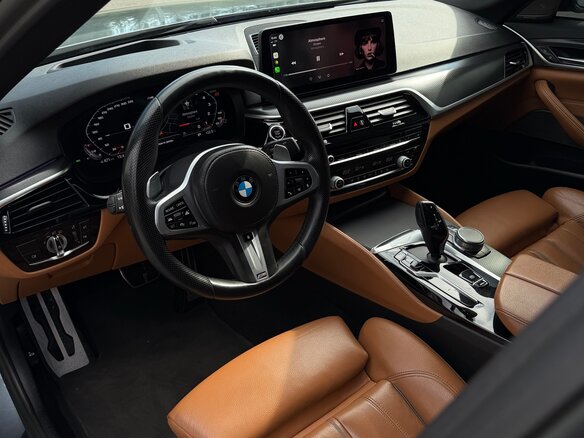 2020 BMW 5 серии 530i xDrive VII (G30/G31/G38) Рестайлинг, серый, 3699099 рублей - вид 7