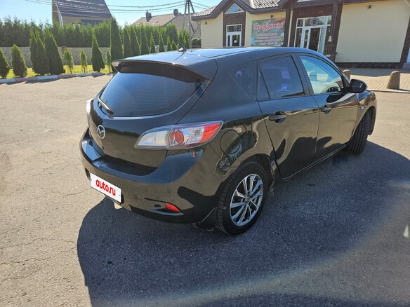 2011 Mazda 3 II (BL), чёрный, 670000 рублей - вид 3