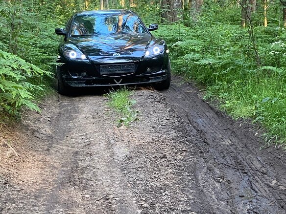 2004 Mazda RX-8 I, чёрный, 579000 рублей - вид 1