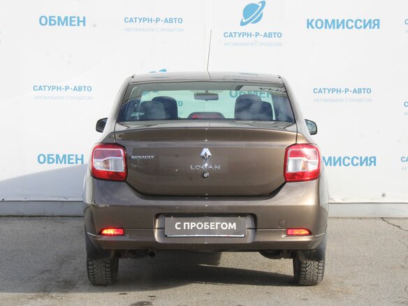 2018 Renault Logan II Рестайлинг, коричневый, 950000 рублей - вид 5