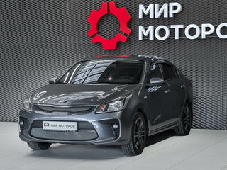 2019 Kia Rio IV, серый, 1350000 рублей, вид 1