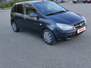 2007 Hyundai Getz I Рестайлинг, серый, 420000 рублей, вид 3
