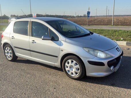 2005 Peugeot 307 I Рестайлинг, серебристый, 370000 рублей, вид 1