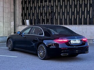 2021 Mercedes-Benz S-Класс 450 Long 4MATIC VII (W223), чёрный, 10200000 рублей, вид 3