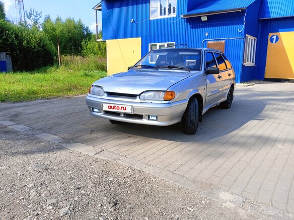 2011 Lada (ВАЗ) 2114, серебристый, 157000 рублей