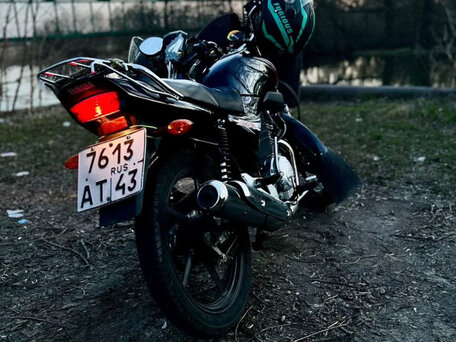 2009 Yamaha YBR125, чёрный, 140000 рублей, вид 1