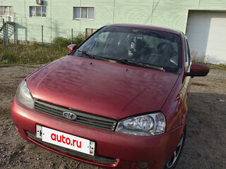 2009 Lada (ВАЗ) Kalina I, красный, 220000 рублей, вид 3