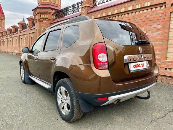 2012 Renault Duster I, коричневый, 738000 рублей - вид 6
