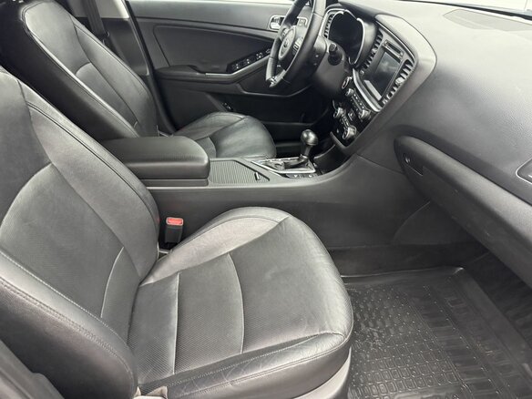 2014 Kia Optima III Рестайлинг, серый, 1299000 рублей - вид 8