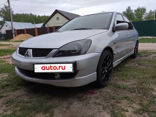 2007 Mitsubishi Lancer IX Рестайлинг, серебристый, 850000 рублей, вид 3