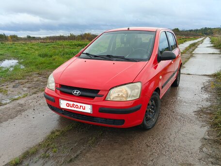 2004 Hyundai Getz I, красный, 245000 рублей, вид 1