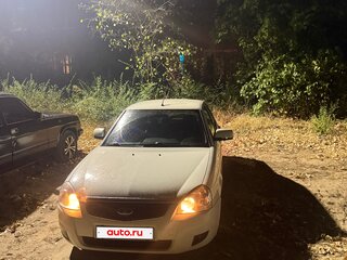 2014 Lada (ВАЗ) Priora I Рестайлинг, белый, 450000 рублей, вид 4