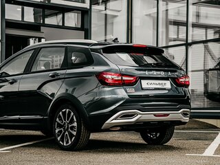 2026 Lada (ВАЗ) Vesta SW Cross I Рестайлинг (NG), серый, 2043000 рублей, вид 2