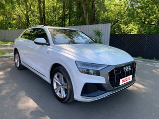 2020 Audi Q8 45 TDI I (4M), белый, 6500000 рублей, вид 1