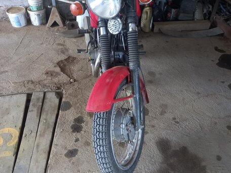 1998 Jawa 350/638, пурпурный, 155000 рублей, вид 3