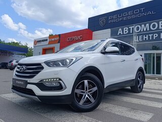 2016 Hyundai Santa Fe III Рестайлинг, белый, 1890000 рублей, вид 3