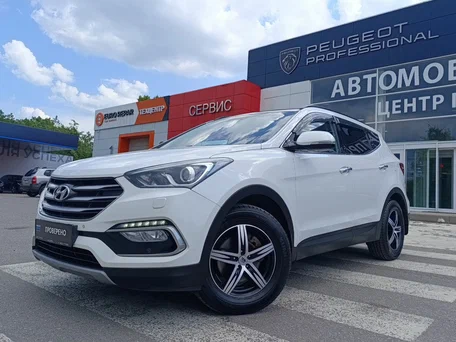 2016 Hyundai Santa Fe III Рестайлинг, белый, 1880000 рублей, вид 3
