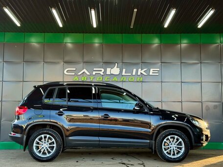 2014 Volkswagen Tiguan I Рестайлинг, чёрный, 1749000 рублей, вид 4