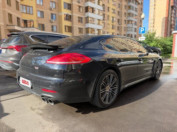 2015 Porsche Panamera 4 I Рестайлинг, чёрный - вид 3