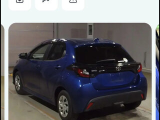 2023 Toyota Yaris IV, синий, 1159999 рублей, вид 3