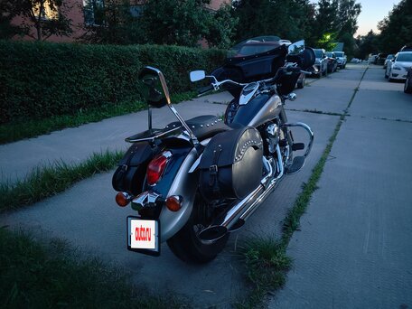 2006 Kawasaki VN900 Vulcan, серебристый, 650000 рублей, вид 3