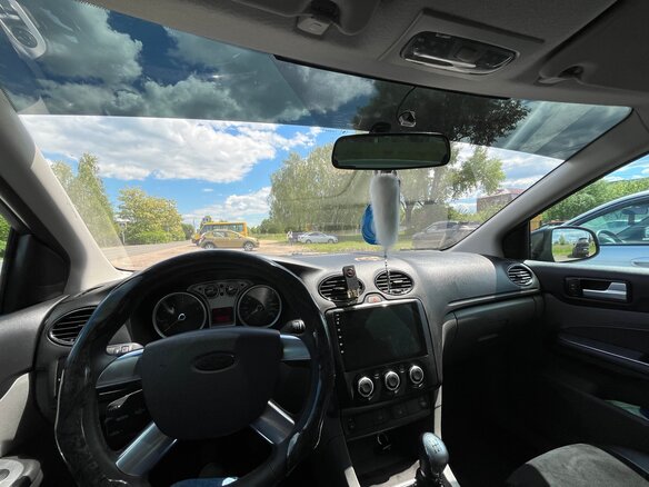 2009 Ford Focus II Рестайлинг, чёрный, 650000 рублей - вид 5