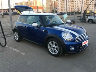 2012 Mini Hatch Cooper II (R56) Рестайлинг, синий, 1270000 рублей, вид 4