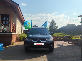 2007 Mitsubishi Outlander II, чёрный, 1250000 рублей, вид 3
