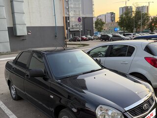 2016 Lada (ВАЗ) Priora I Рестайлинг, чёрный, 550000 рублей, вид 3