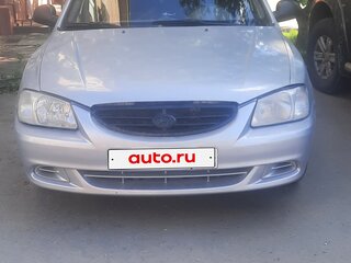 2007 Hyundai Accent ТагАЗ II, серебристый, 300000 рублей, вид 2