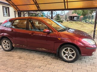 2005 Ford Focus I Рестайлинг, красный, 140000 рублей, вид 3