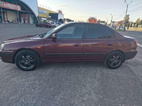 2010 Hyundai Elantra ТагАЗ III (XD2) Рестайлинг, красный, 450000 рублей, вид 2