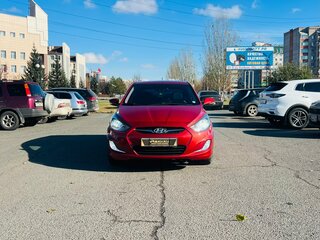 2012 Hyundai Solaris I, красный, 999000 рублей, вид 3