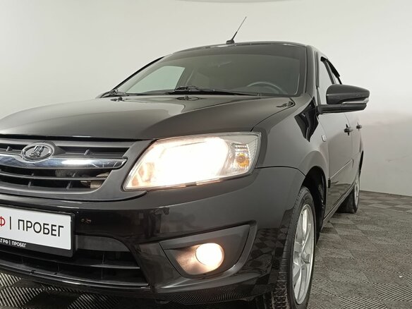 2015 Lada (ВАЗ) Granta I, чёрный, 540000 рублей - вид 20