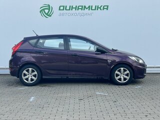 2012 Hyundai Solaris I, фиолетовый, 440000 рублей, вид 4