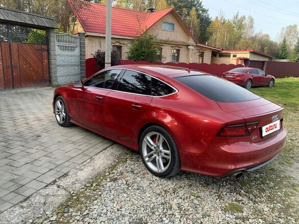 2011 Audi A7 I (4G), пурпурный, 1500000 рублей - вид 4