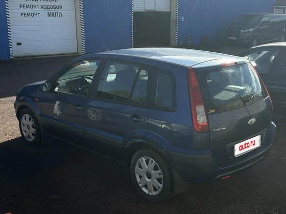 2008 Ford Fusion I Рестайлинг, синий, 539000 рублей - вид 5