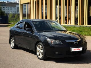 2007 Mazda 3 I (BK) Рестайлинг, чёрный, 395000 рублей, вид 2