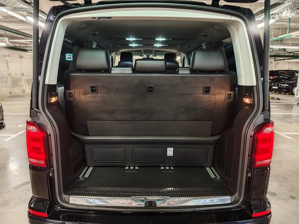 2017 Volkswagen Multivan T6, чёрный - вид 35