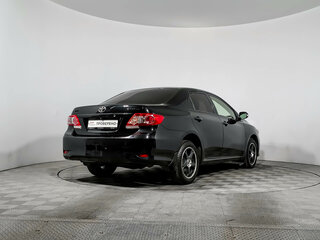 2013 Toyota Corolla X (E140, E150) Рестайлинг, чёрный, 1050000 рублей, вид 5