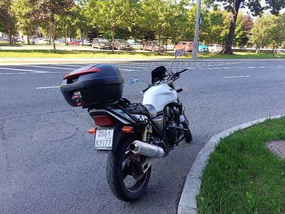 1996 Honda CB 400 Super Four, белый, 245000 рублей - вид 10