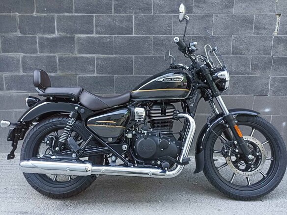 2026 Royal Enfield Meteor, чёрный - вид 13
