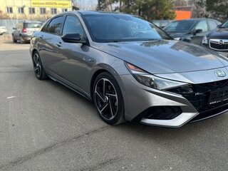 2021 Hyundai Elantra N Line VII (CN7), серый, 1760000 рублей, вид 2
