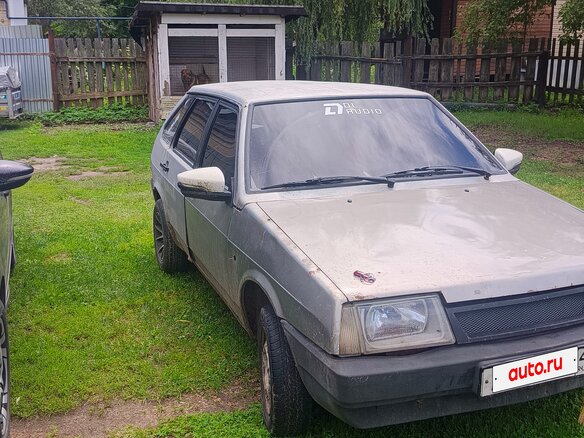 2003 Lada (ВАЗ) 2109, серый - вид 1